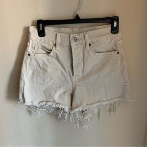 Old Navy Beige Sky-High A-Line Shorts Size 2